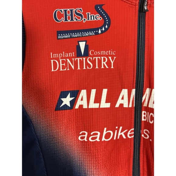 Vintage LOUIS GARNEAU Cycling Jersey All American Bicycle Center US pro team - Picture 2 of 14